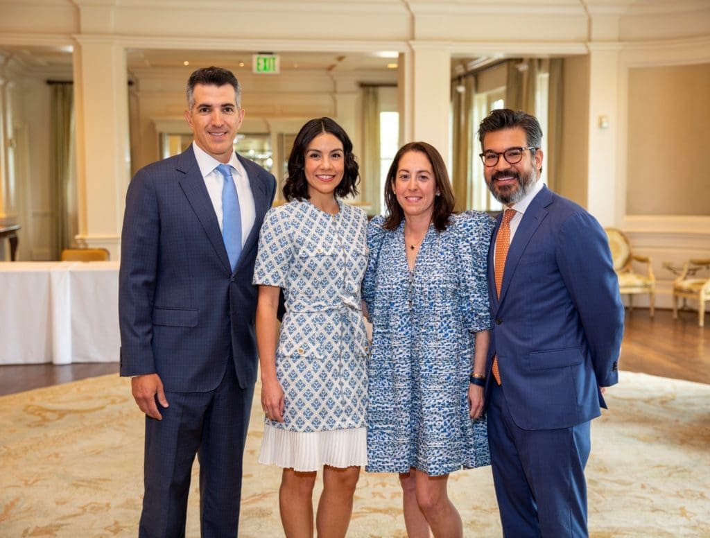 DePelchin 2022 Event Co-Chairs – Richard and Santos Hinojosa, Laura and Jason Rocha