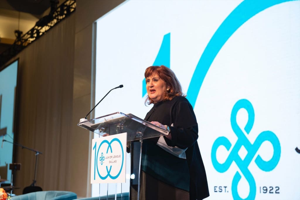 2022 Sustainer of the Year Veletta Forsythe Lill. (Photo by Tamytha Cameron)
