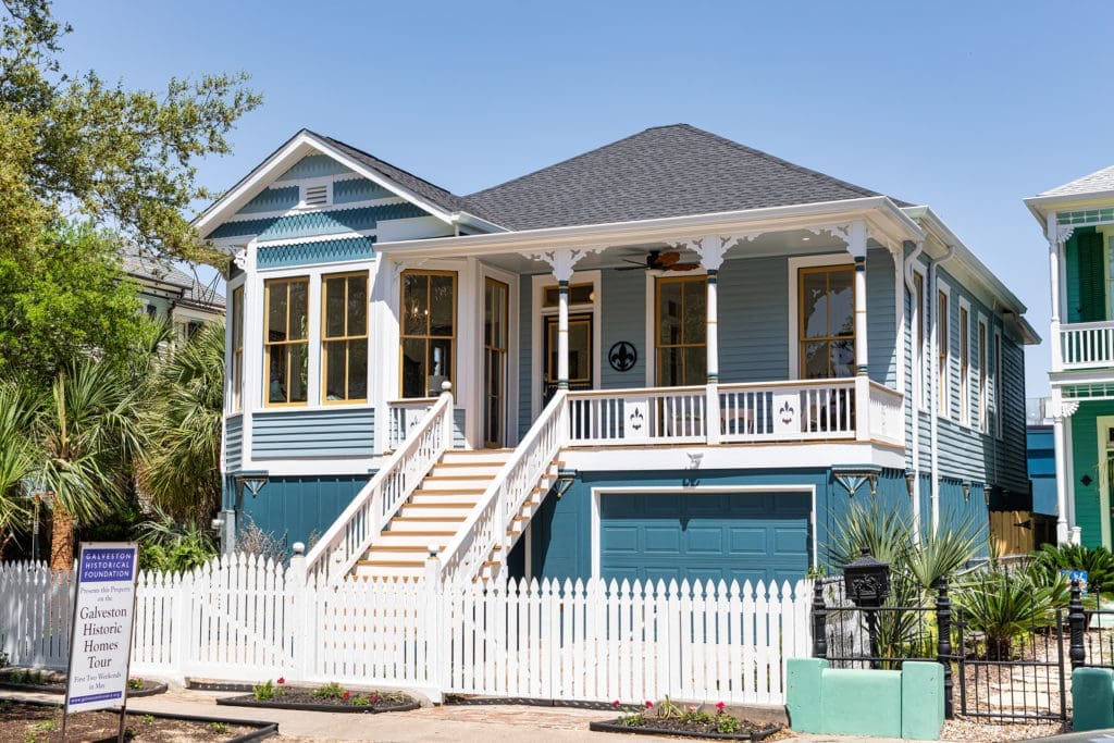The 1894 Adolph and Augusta Helmann Cottage in the Silk Stocking Historic District. (Photo by Koby Brown Photography)
