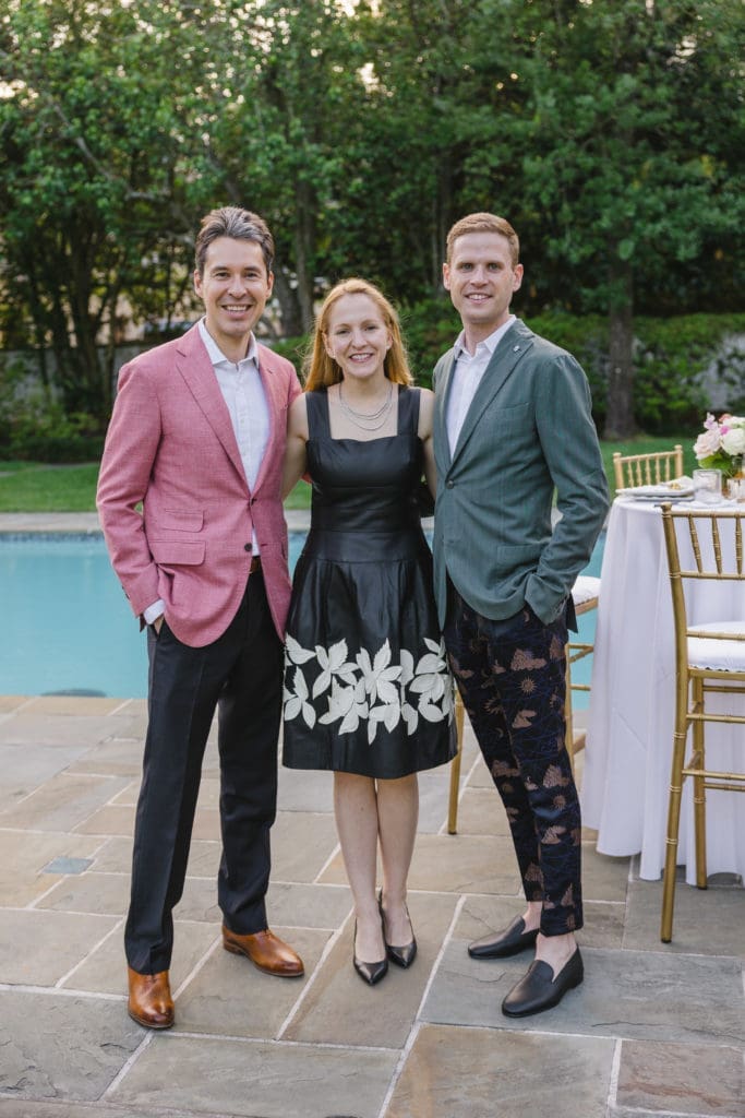 Luis Thompson, Kelly Krohn, Taylor Eichenwald (Photo by Johnny Than)