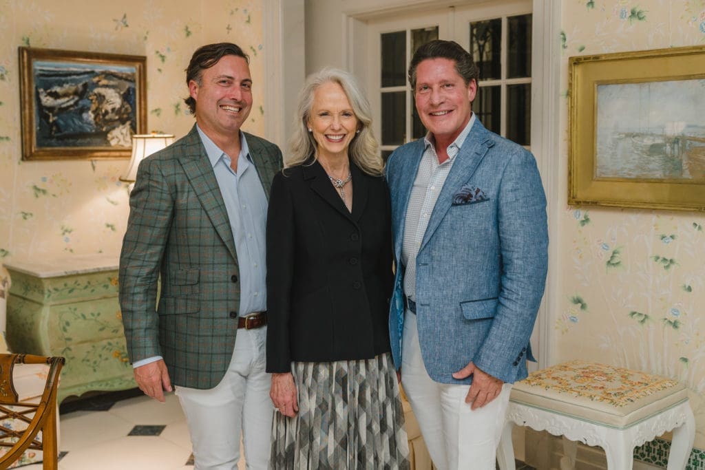 Thomas Lloyd, Susan Sarofim, Bryan Huffman (Photo by Johnny Than)
