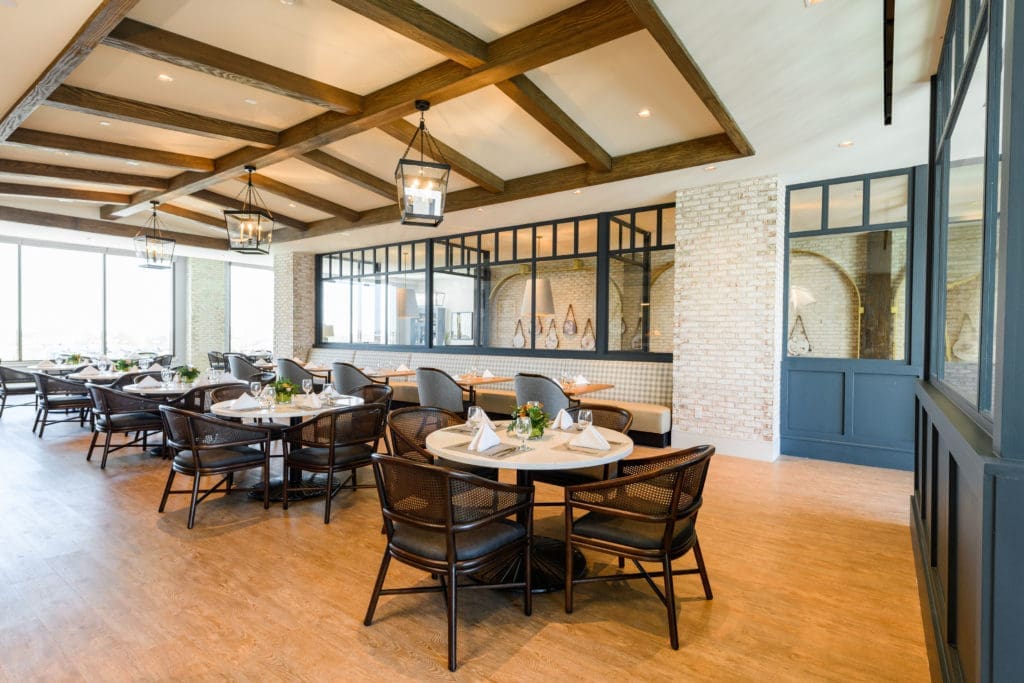 Watermark at Houston Heights includes many places convenient for hanging out and sharing a conversation for good reason. (Photo by Heather Durham Photography)