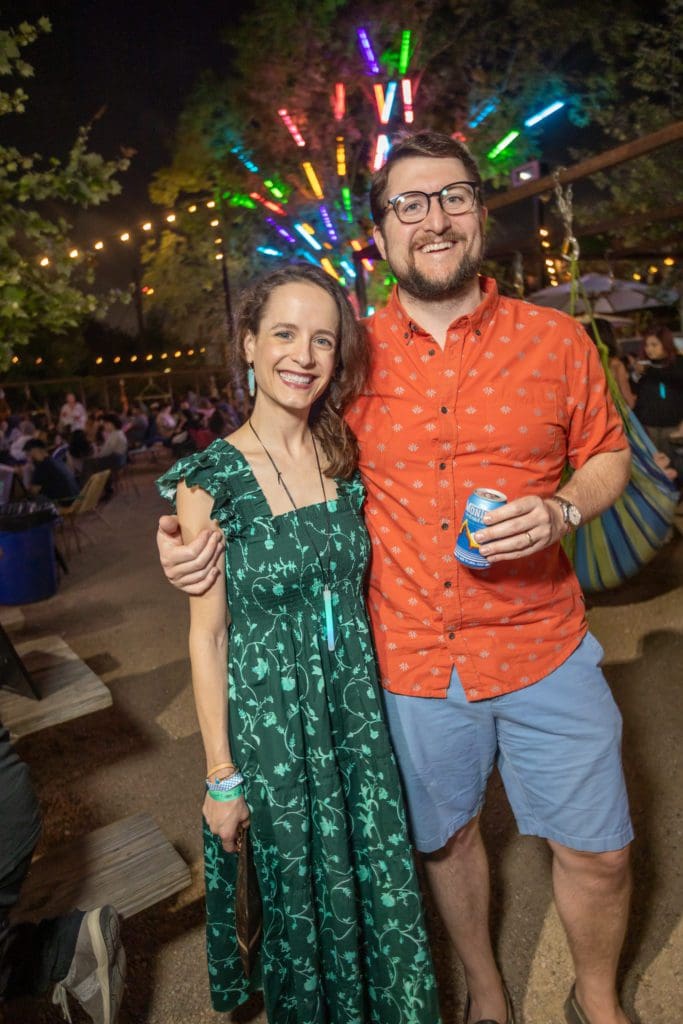 Amy & Will Geise at the Kinder HSPVA 50th anniversary celebration (Photo by Katy Anderson)