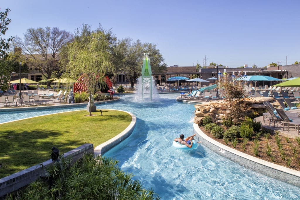 JadeWaters at Hilton Anatole is one of the best pools in the city, regardless of your age.