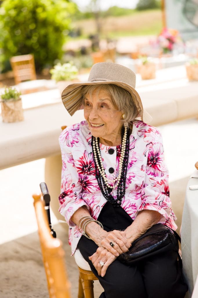 Angie Eckermann at the lunch celebrating Emily Clay's $1 million gift to Houston Botanic Garden. (Photo by Hung L. Truong Photography )