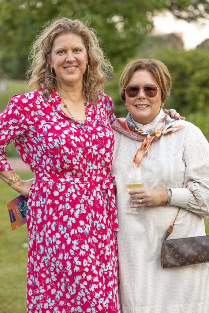 Barbara McKnight, Clare Jackson at the Kinder HSPVA 50th anniversary celebration (Photo by Katy Anderson)