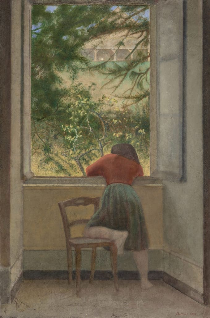 Balthus, Jeune fille à la fenêtre is estimated to fetch between $4 and $6-million at Thursday's auction.