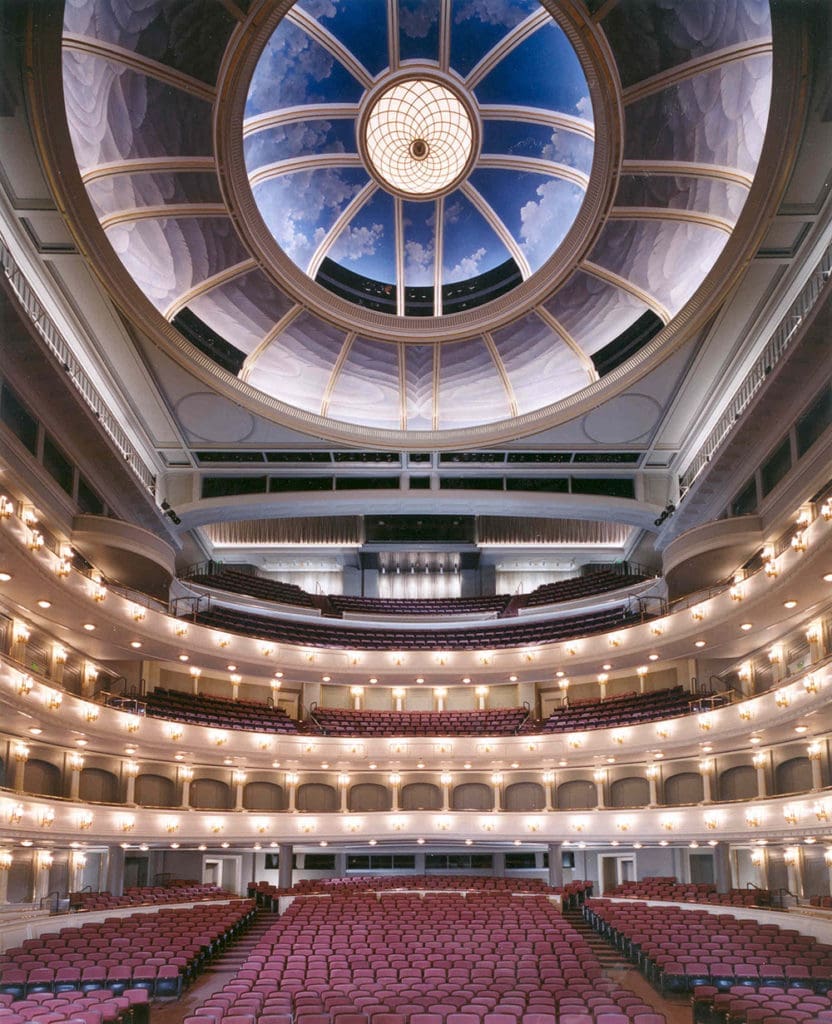 Bass Performance Hall was brought to life through the partnership of its architect David M. Schwarz and its patron Ed Bass. 