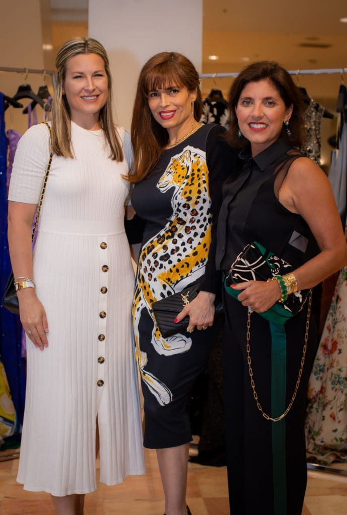 Bethany Buchanan, Karina Barbieri, Stacey Lindseth at the Best Dressed announcement party (Photo by Miroma  Photography)