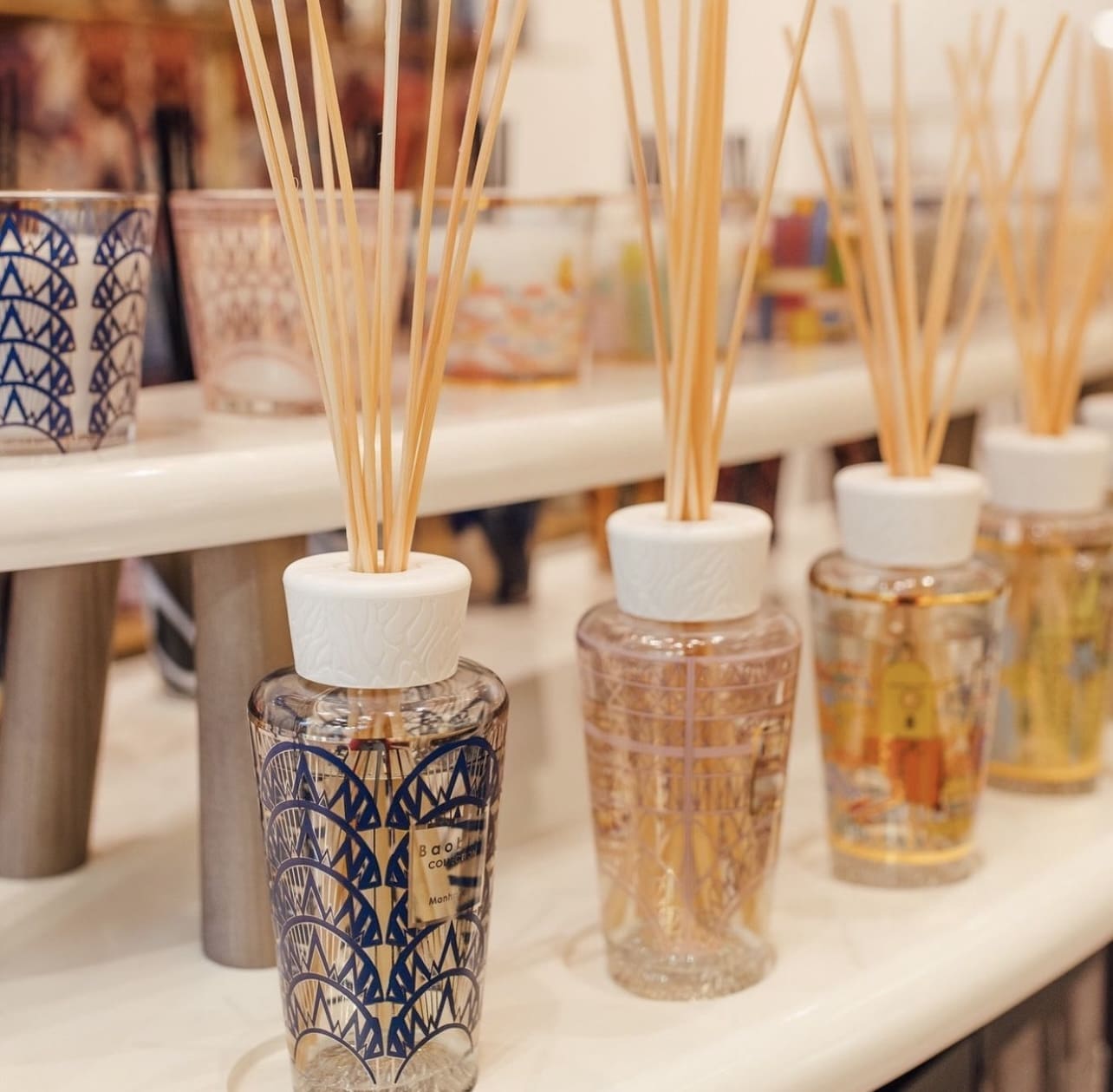 Aobab diffusers and candles make for colorful collection at the new Bette's.