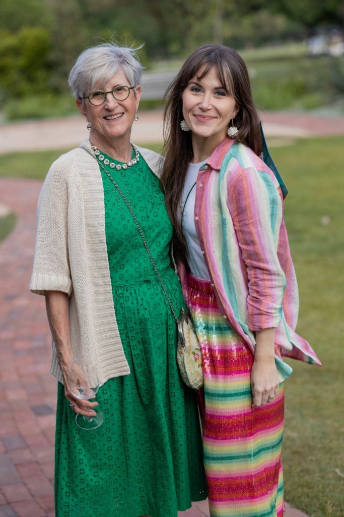 Beverly Hurst, Lindsey Hurst at the Kinder HSPVA 50th anniversary celebration (Photo by Katy Anderson)