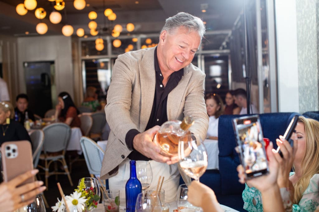 Charles Clark at Brasserie 19 (Photo by Andrew Hemingway)