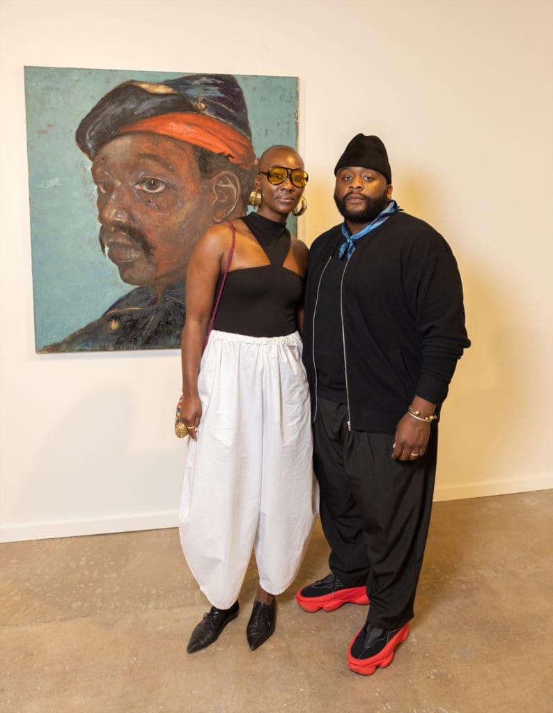 Dallas Art Fair, Diamond Mahone Bailey and John Bailey, Credit Exploredinary (Photo by Exploredinary)