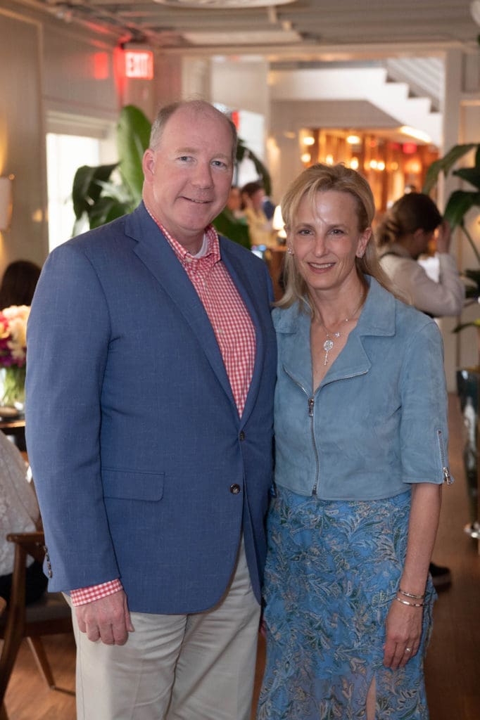 David & Christine Underwood at Houston Ballet's 'Raising the Barre' fundraiser at Bludorn (Photo by Wilson Parish)