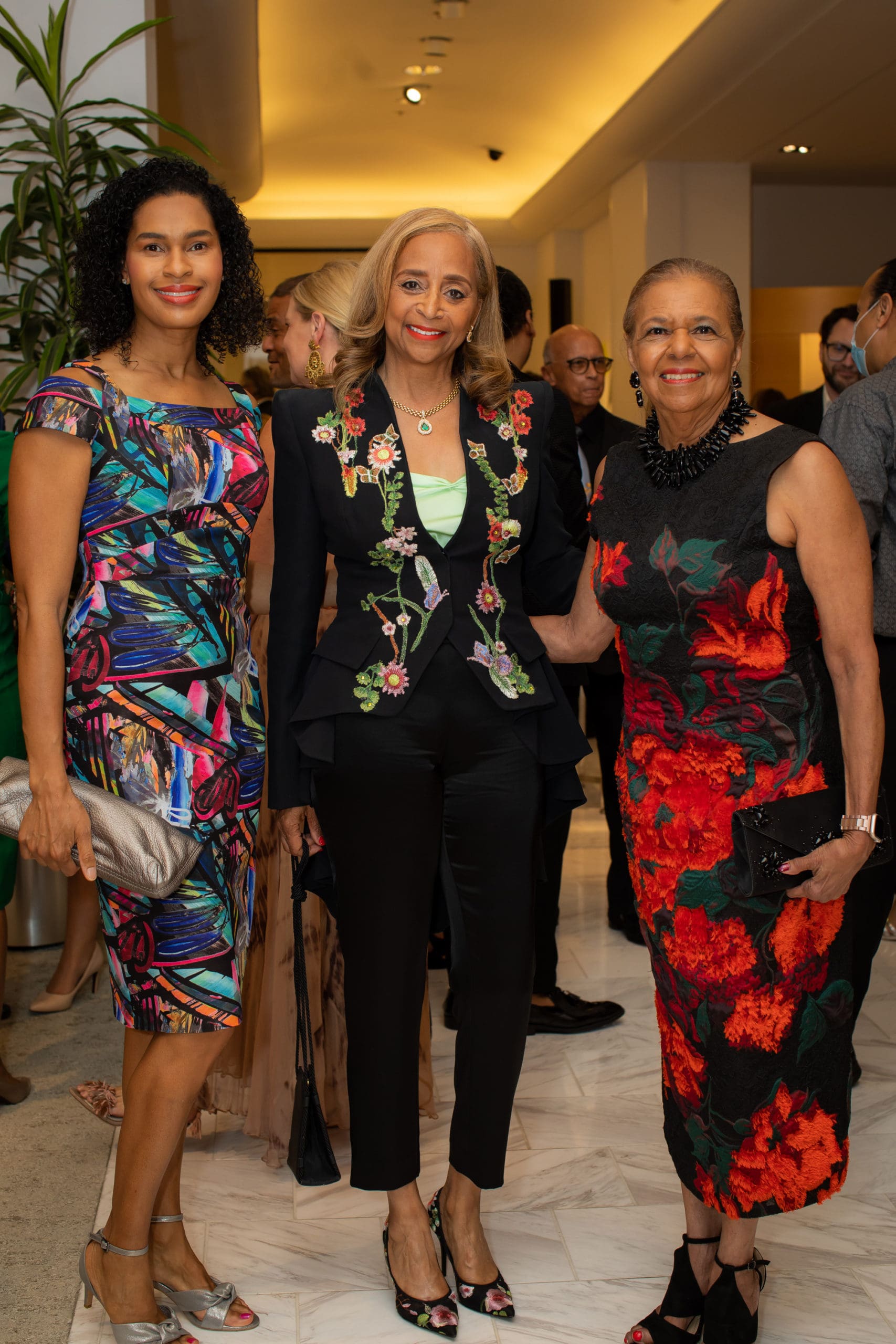 Erica Burnette, Cheryl Creuzot and Ivonne Cormier (Photo by Miroma Photography)