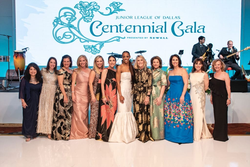 Former Luncheon Chairs for the Junior League of Dallas (Photo by Tamytha Cameron and Celeste Cass)