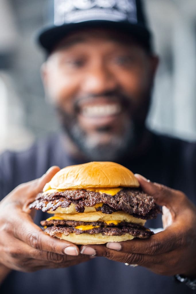 Bun B’s Trill Burgers serve smashburgers that were named "Best Burger in America" by Good Morning America. (Photo by Becca Wright)