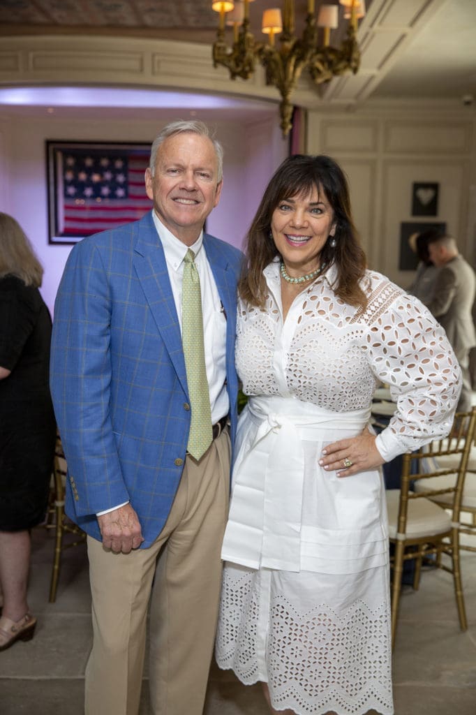 John & Terri Havens, hosts of the luncheon fêting authors presenting at A Celebration of Reading (Photo by Jenny Antill)