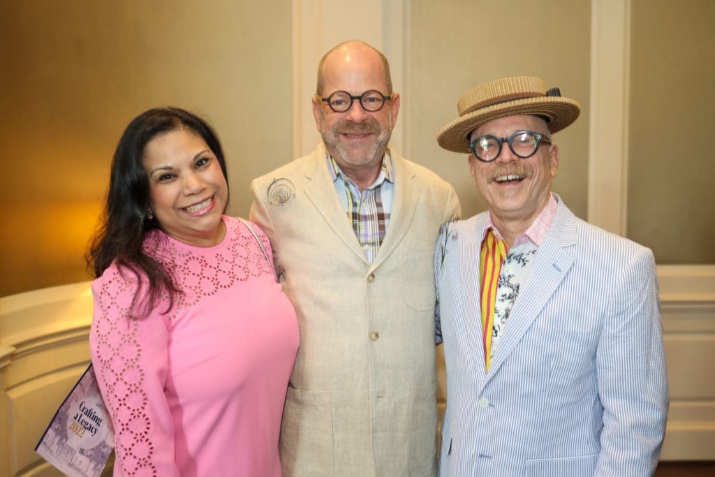 contemporary craft Yvonne Garcia, David Gooding & Edward Lane McCartney (Photo by Katy Anderson)
