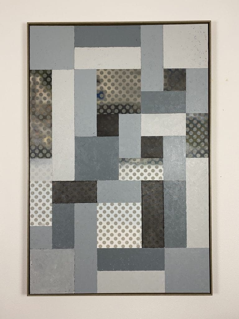 Late Snow, 2022. 40x60”