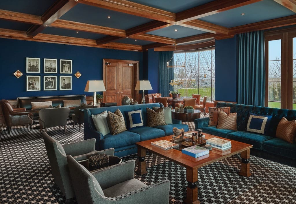 The study in the Manor House. 