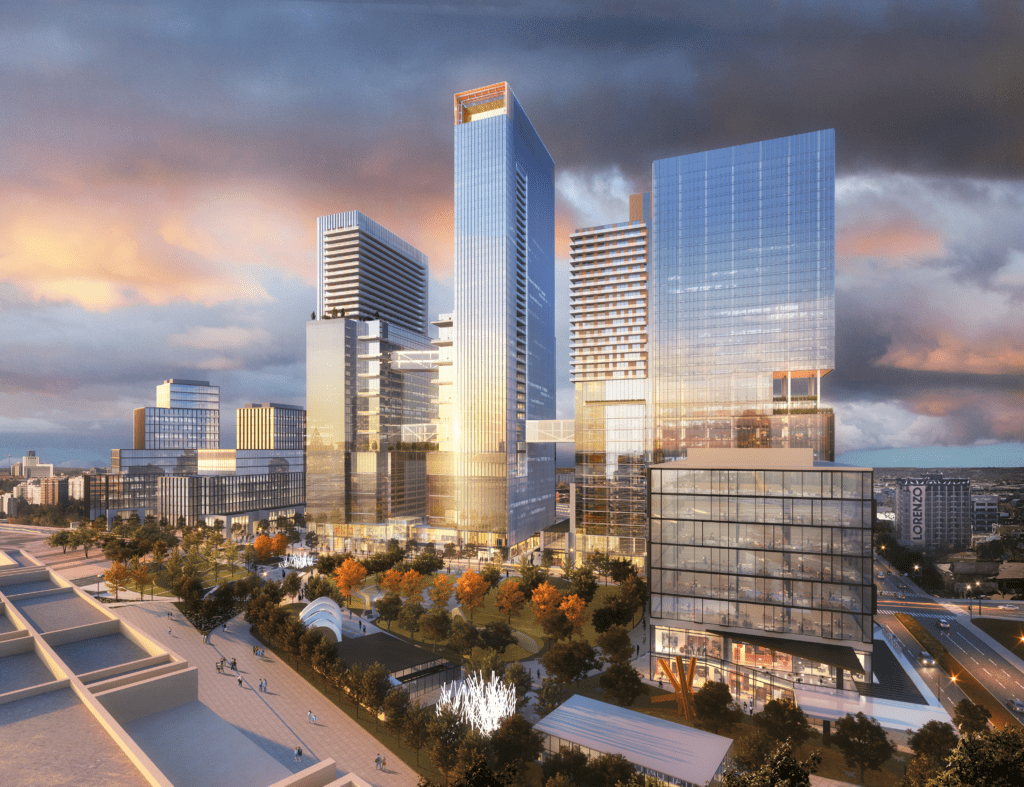 The vision of the Newpark Dallas District now has TIF funding in hand.