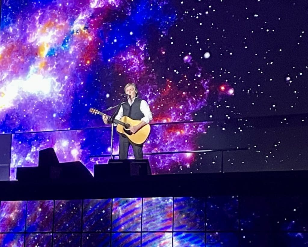 Paul McCartney Serenades His Wife Nancy, Leads Sing-Alongs and Makes His Only Texas Concert Unforgettable