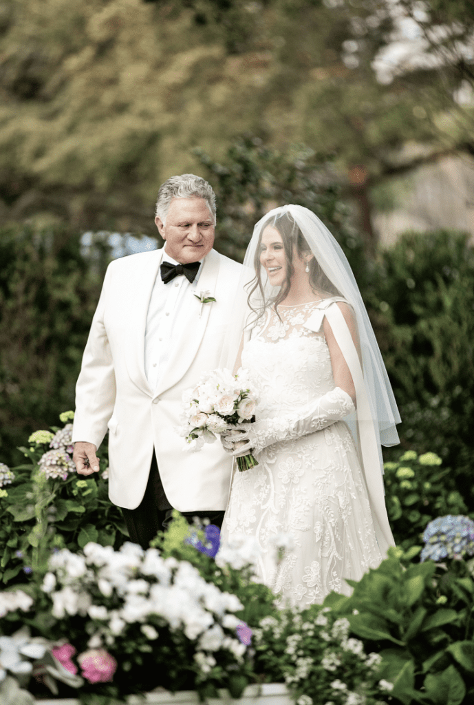 Meredith Flores and her father Jim Flores (Photo by John Cain Photography)