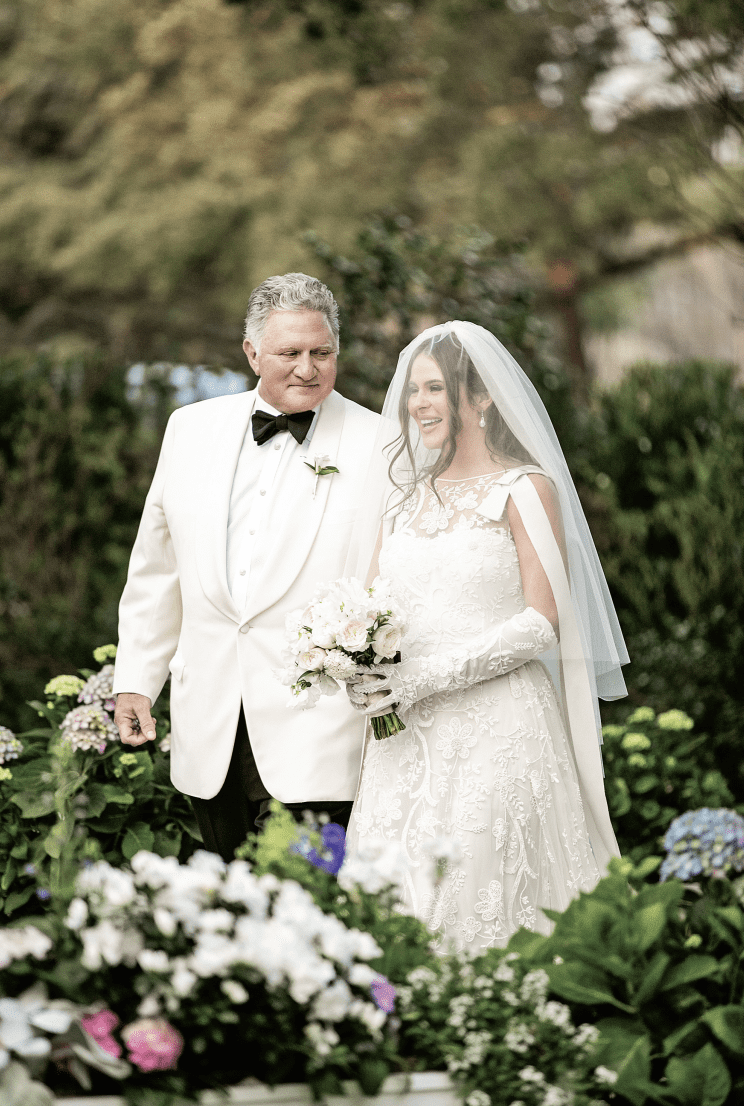 Meredith Flores and her father, Jim Flores (Photo by John Cain Photography)