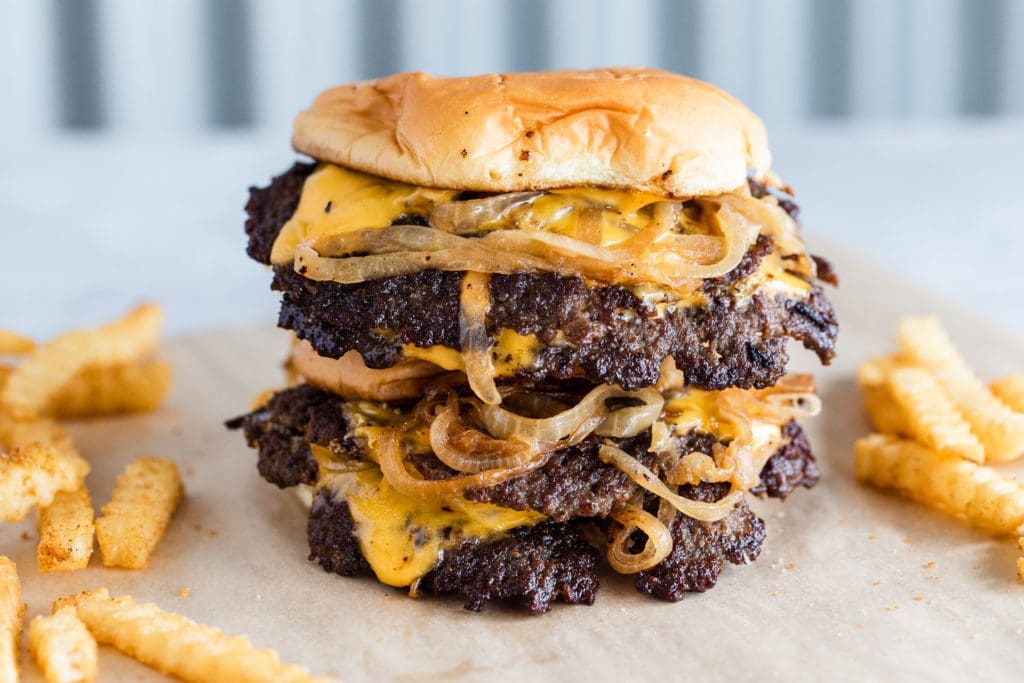 Trill Burgers menu is slim, but the burgers are anything but. (Photo by Becca Wright)