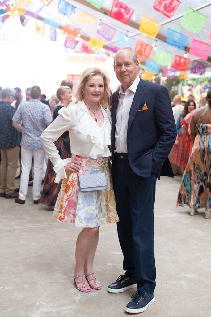 Co-chairs Whitney & Jim Crane at  Legacy Community Health's Cinco de Mayo fundraiser (Photo by Daniel Ortiz)