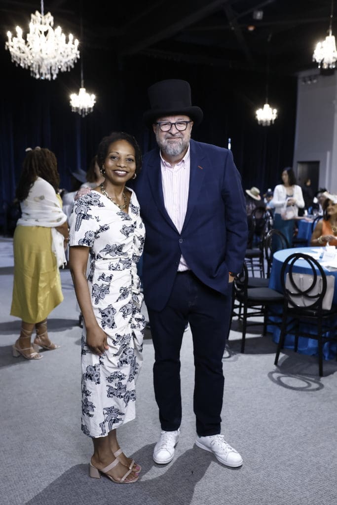 Honoree  Melanie Johnson, Children at Risk CEO Bob Sanborn at the Children at Risk Big Brunch (Photo by Quy Tran)