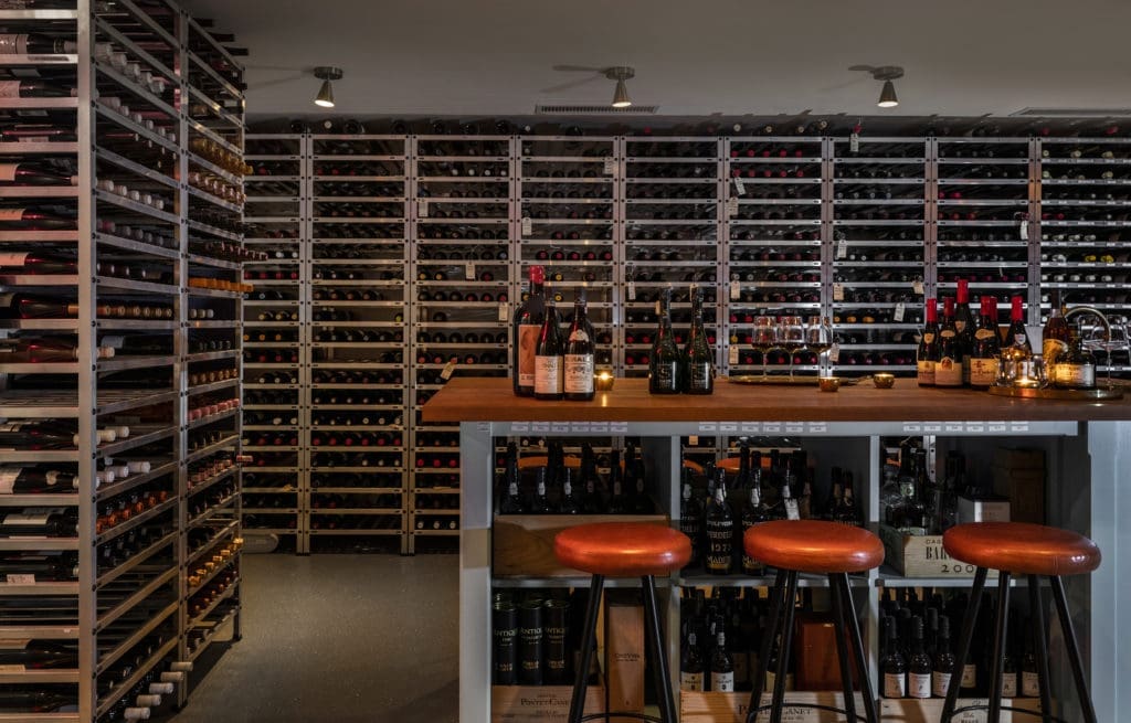 March's extensive selections with breadth across multiple regions and significant vertical depth earned honors from The Wine Spectator. (Photo by Julie Soefer)