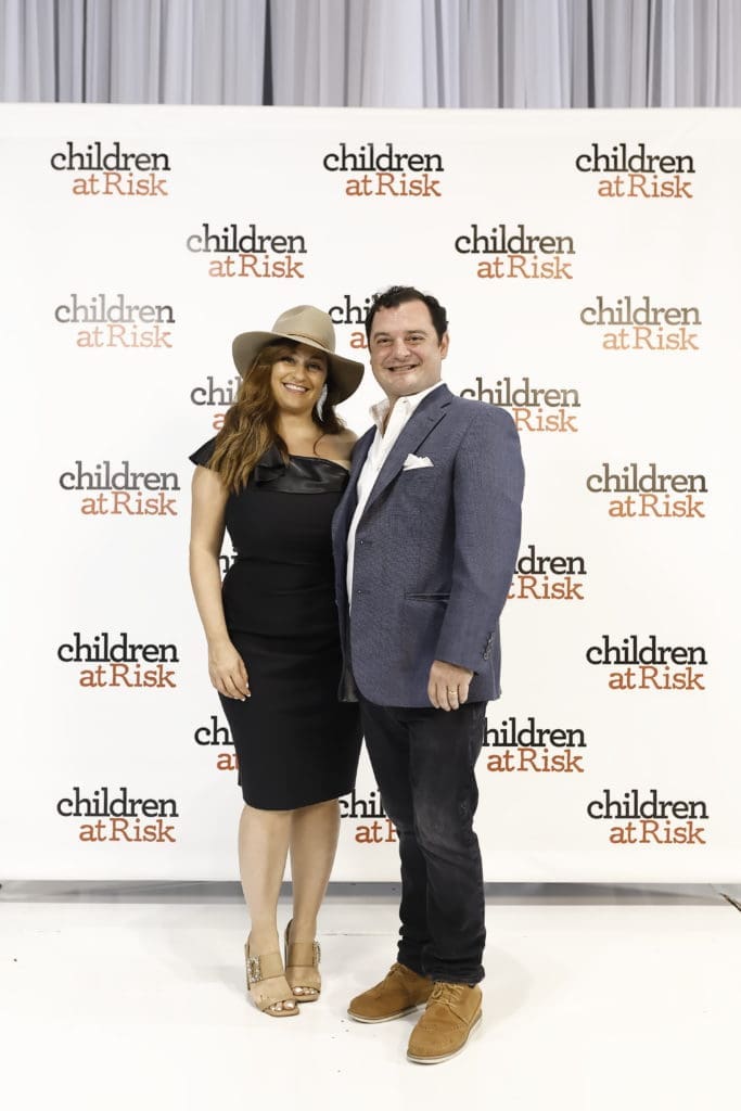 Sara Padua Cordúa & David Cordúa at the Children at Risk Big Brunch (Photo by Quy Tran)