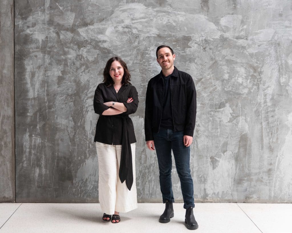 Ashlyn Davis Burns and Shane Lavalette, founding directors of Assembly (Courtesy Assembly)