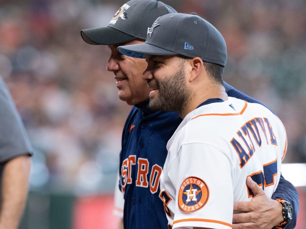 Carlos Altuve and Jose Altuve share a real love for baseball and believing in what others think is impossible. (Photo by F. Carter Smith)