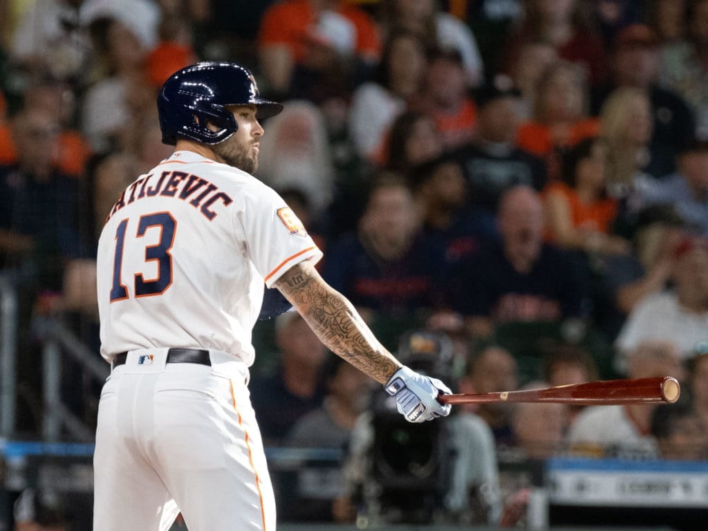 Astros rookie J.J. Matijevic (Photo by F. Carter Smith)
