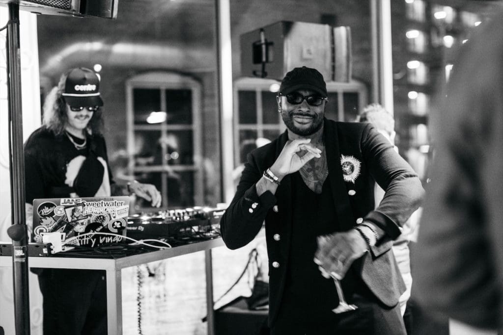 DJ ElectroPhunk and Charles Smith II (Photo by Rebecca Patton of Beckley)