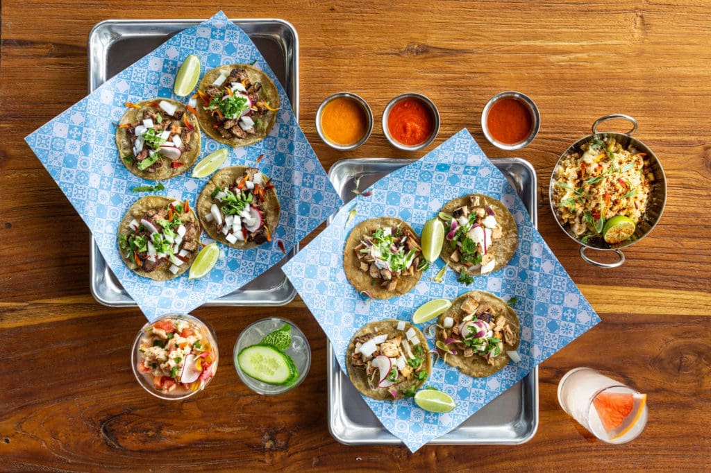 Don't drink on an empty stomach. Try some of El Venado's street-style tacos along with that Paloma. (Photo by Jenn Duncan)