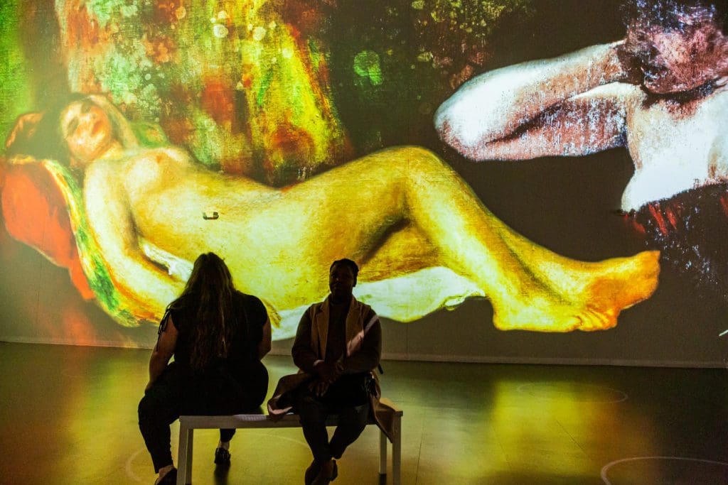 "Immersive Monet & The Impressionists" is the largest immersive art experience currently in the U.S. (Photo by Patrick Hodgon)