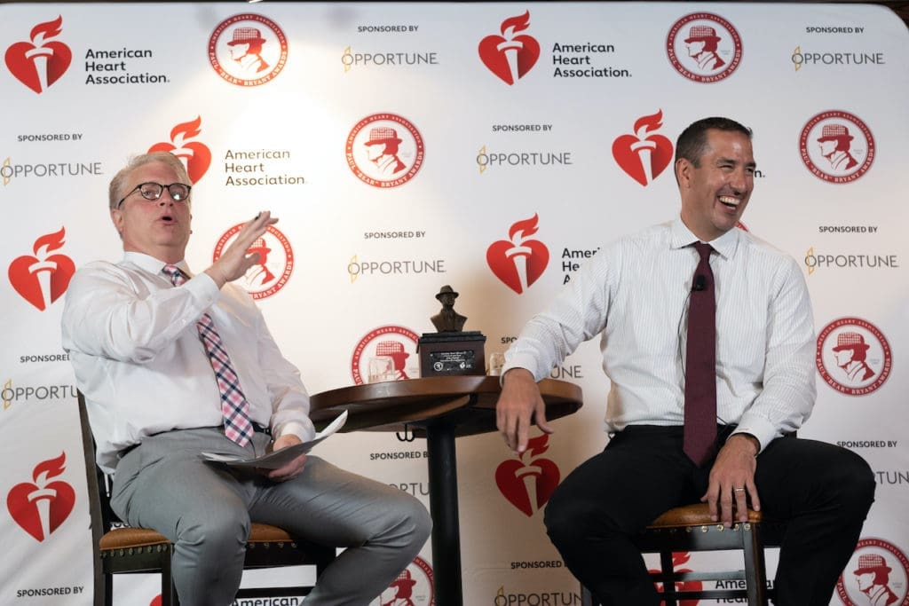 Bear Bryant Award Winner Cuts It Up With the Texans’ John Harris — Luke Fickell Unplugged
