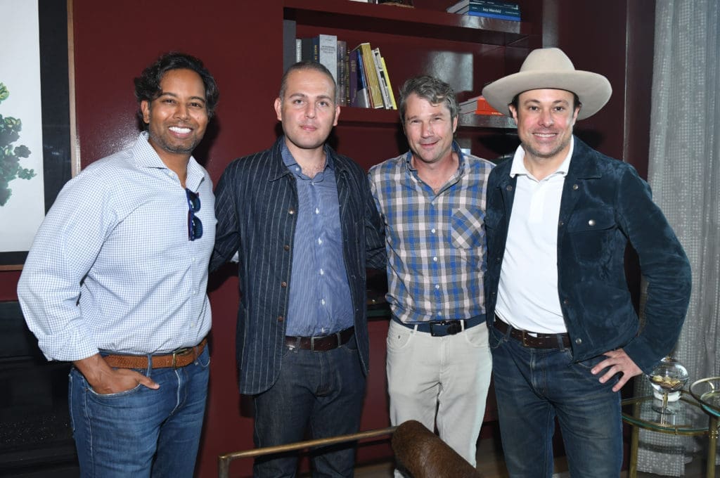 John Relton, Hadi Fallahpisheh, Alden Pinnell, Patrick Collins (Photo by Kristina Bowman)