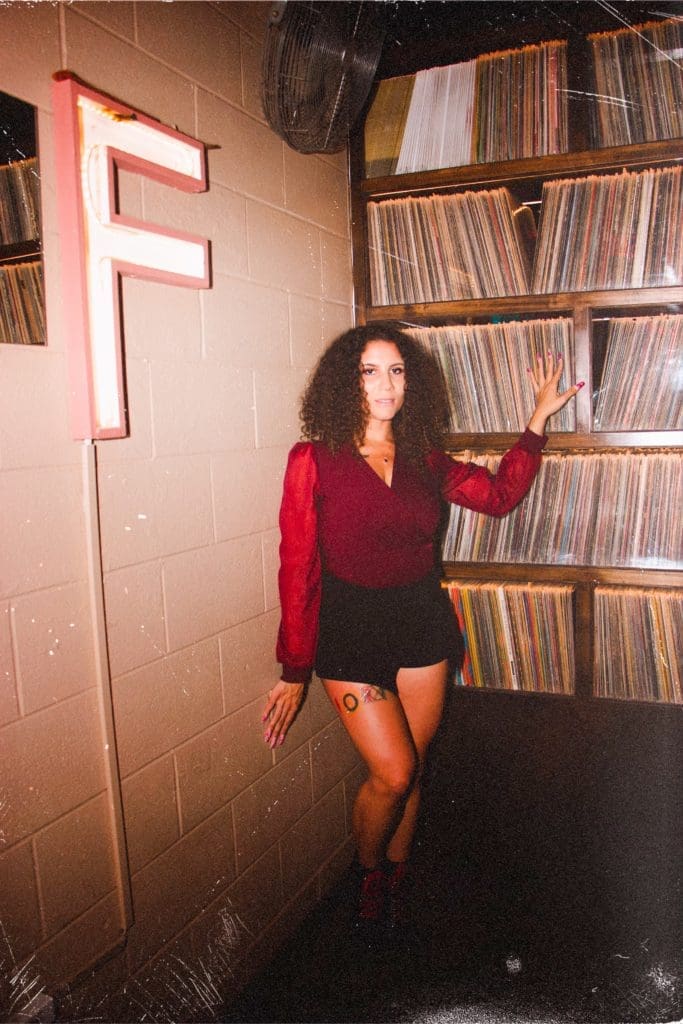 SAM/SIN is DJ Sun's own daughter.  (Photo by Tamirah Collins)