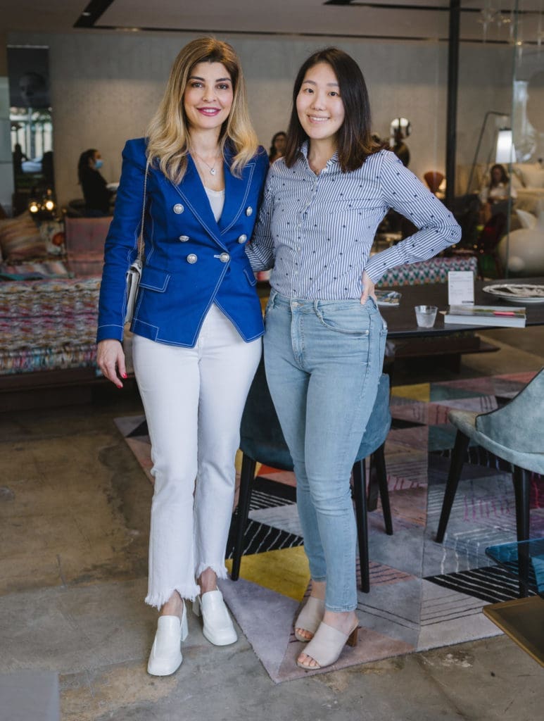 Rasha Nasreddin, Claire Lee  (Photo by Johnny Than)