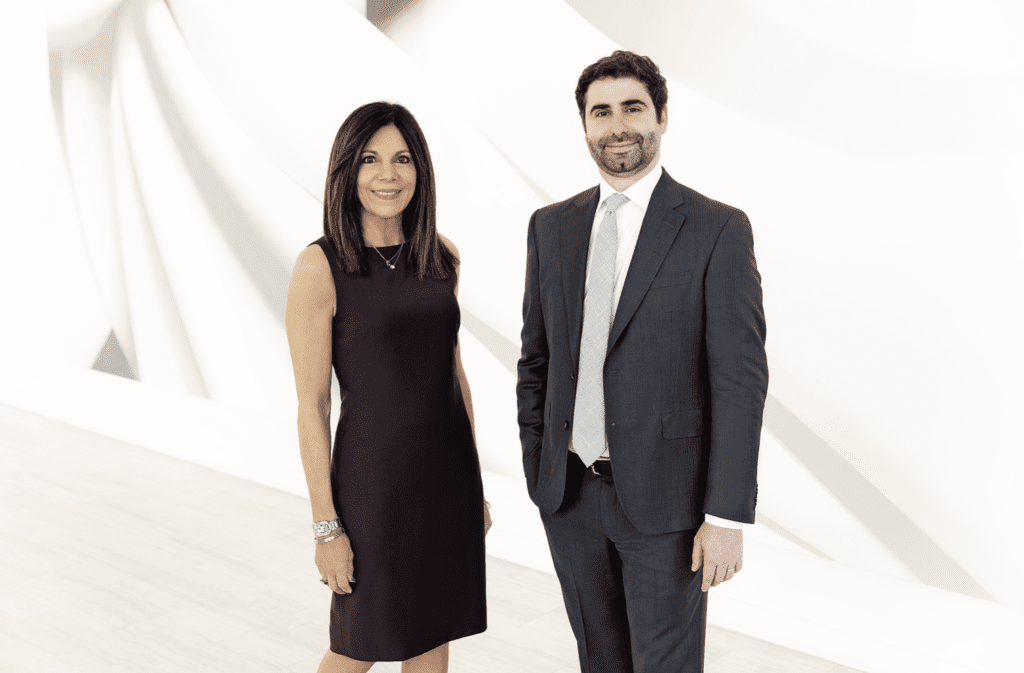 Carla Calabrese and Lee Budner.