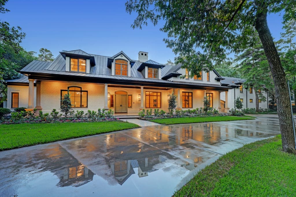 Built in 1995, the 11,290 square foot home at 402 Timberwilde Lane has been completely reimagined and is on the market with Compass. (Photo by TK Images) 