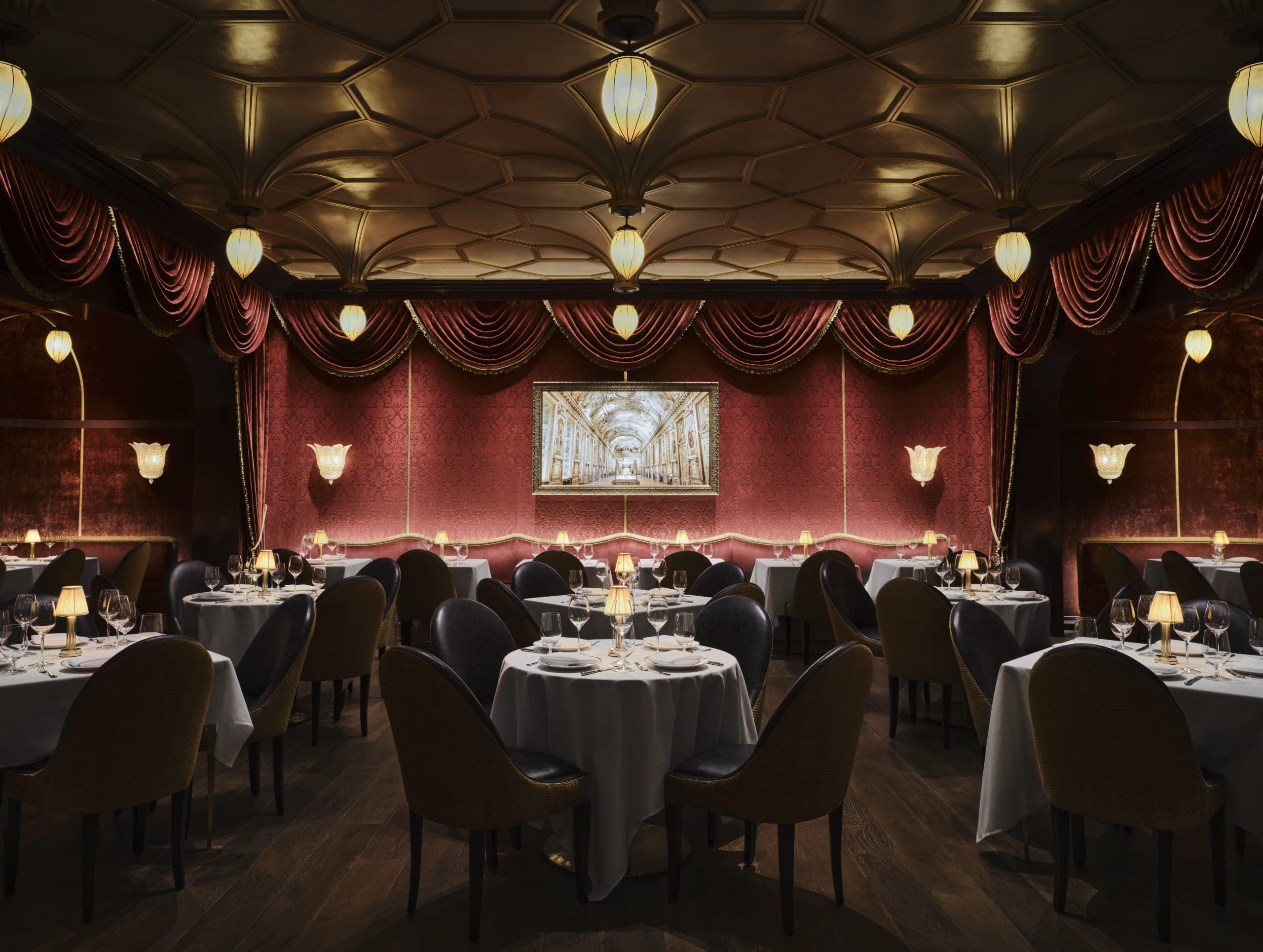The Barclays Center's most exclusive experience, The Crown Club, which opened last year, is exclusively for Crown season ticket holders during Brooklyn Nets games. ( (Photo by Douglas Friedman)