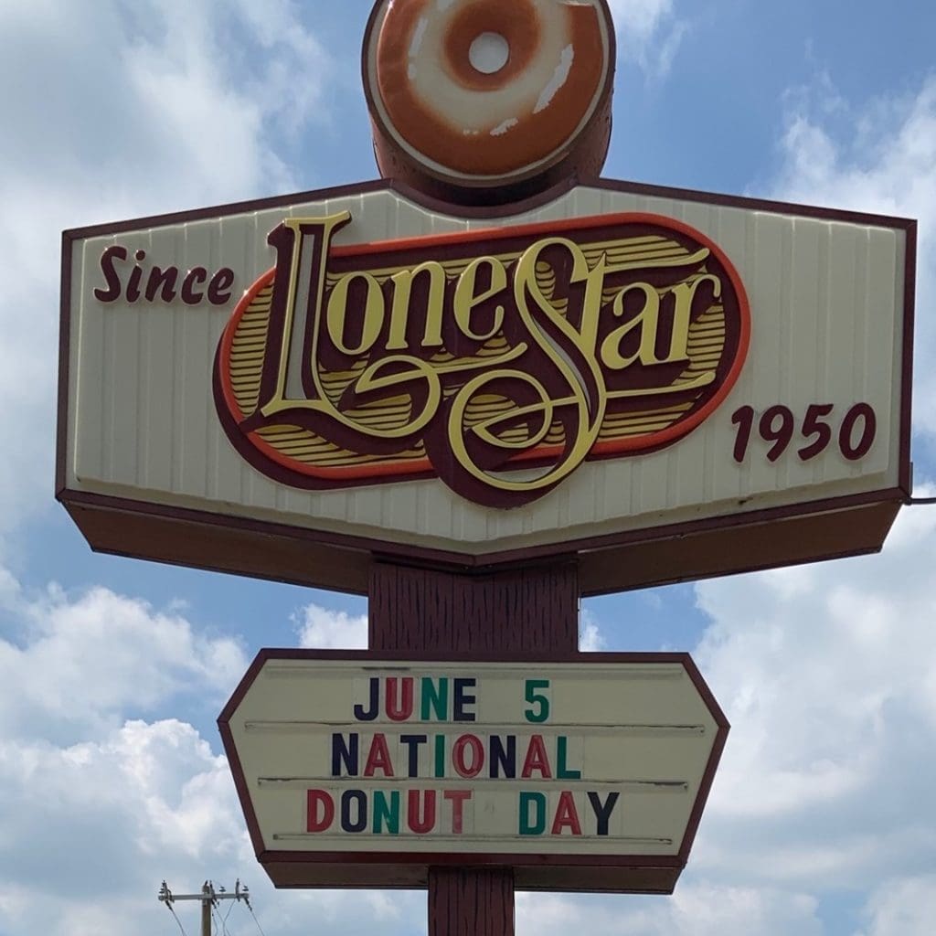 Lone Star Donuts in Oak Cliff is temporarily closing for the month of July. (Courtesy of Lone Star)