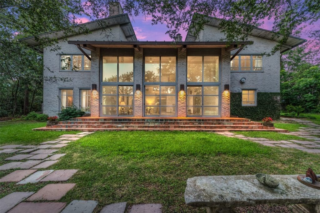 An Oil Baron’s Remarkable Mansion on Houston’s Secluded Longbow Lane Enclave Hits the Market With a $9.6 Million Asking Price