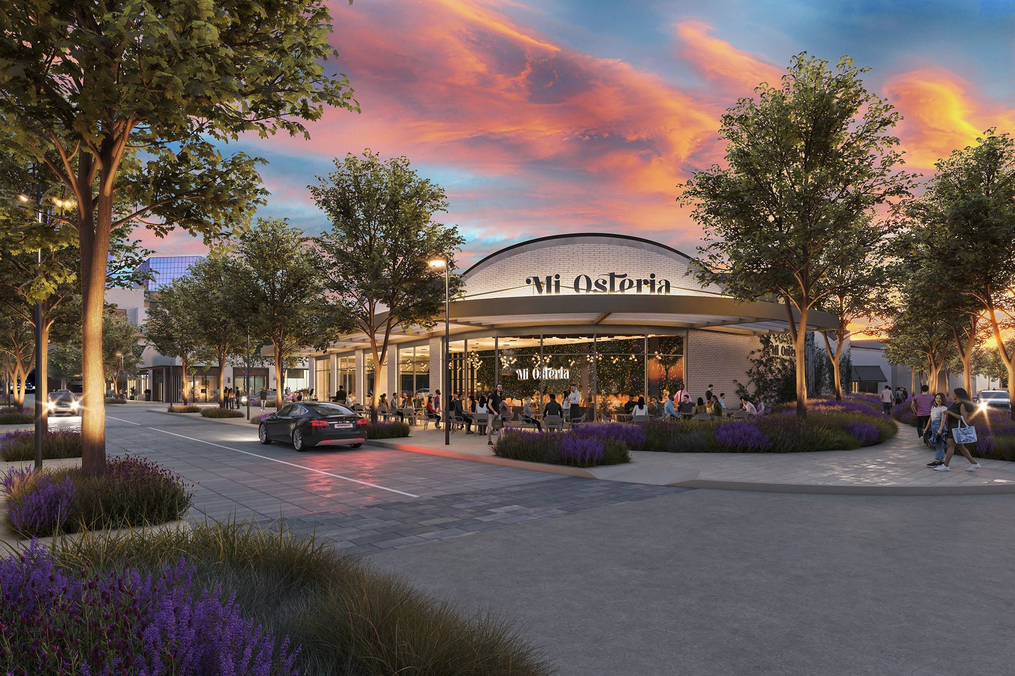 3 – Northeast Corner of Memorial Town Square; Rendering Courtesy of MetroNational